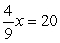 <strong>Solve. </strong> A) B) C) 51 D) 45 E) 180