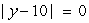 Solve   .