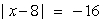 Solve   .