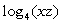 <strong>Write the logarithm in expanded form. </strong> A) B) C) D)