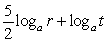 <strong>Write the logarithm in expanded form. </strong> A) B) C) D)