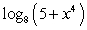 <strong>Express as a single logarithm. </strong> A) B) C) D)