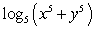 <strong>Express as a single logarithm. </strong> A) B) C) D)