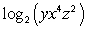 <strong>Express as a single logarithm. </strong> A) B) C) D)