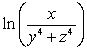 <strong>Express as a single logarithm. </strong> A) B) C) D)