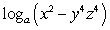 <strong>Express as a single logarithm. </strong> A) B) C) D)