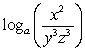 <strong>Express as a single logarithm. </strong> A) B) C) D)
