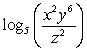 <strong>Express as a single logarithm. </strong> A) B) C) D)