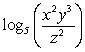 <strong>Express as a single logarithm. </strong> A) B) C) D)