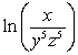 <strong>Express as a single logarithm. </strong> A) B) C) D)