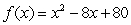 <strong>Find the zeros of the function: </strong> A) -4, -8 B) , C) , D) -4, 8 E) ,