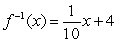 <strong>Find </strong> A) B) C) D) No inverse E)