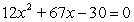 <strong>Write a quadratic equation that has integer coefficients and has solutions   and 6.</strong> A)   B)   C)   D)   E) None of the above <div style=padding-top: 35px> 