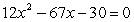 <strong>Write a quadratic equation that has integer coefficients and has solutions   and 6.</strong> A)   B)   C)   D)   E) None of the above <div style=padding-top: 35px> 