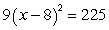<strong>Solve by taking square roots:  </strong> A) 13 B) -37, 53 C) 3, 13 D) 8 E) -17, 33 <div style=padding-top: 35px> 