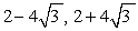 <strong>Solve by taking square roots:  </strong> A)   B)   C)   D)   E)   <div style=padding-top: 35px> 