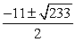<strong>Solve by using the quadratic formula:  </strong> A)   B) 7, 4 C) -7, 4 D)   E) -7, -4 <div style=padding-top: 35px> 