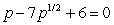 <strong>Solve the following equation:  </strong> A) 1, 36 B) -1, -6 C) -1, 36 D) 1, -6 E) None of the above <div style=padding-top: 35px> 