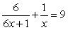 <strong>Solve the following equation:  </strong> A)   B)   C)   D)   E)   <div style=padding-top: 35px> 