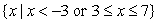 <strong>Solve the following inequality:  </strong> A)   B)   C)   D)   E)   <div style=padding-top: 35px> 