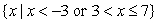 <strong>Solve the following inequality:  </strong> A)   B)   C)   D)   E)   <div style=padding-top: 35px> 