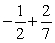 Add the following rational numbers.  