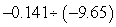 Evaluate the following, giving your answer to the nearest thousandth.