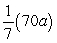 Simplify the following expression.  