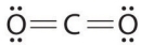 <strong>Which of the following is the Lewis structure of CO<sub>2</sub>?</strong> A) B) C) D) E)