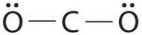 <strong>Which of the following is the Lewis structure of CO<sub>2</sub>?</strong> A) B) C) D) E)