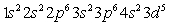 <strong>Which of the following is the correct electronic configuration for an Mn atom with 25 electrons?</strong> A)   B)   C)   D)   E)   <div style=padding-top: 35px> 