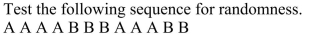 You may use the following abbreviated table of critical values for runs (at = .05). Reject the null hypothesis if the number of runs is less than or equal to the smaller value or greater than or equal to the