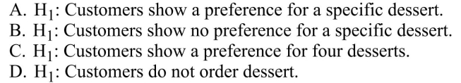 State what the alternative hypothesis would be.