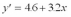 <strong>The equation of a regression line is . What is the intercept of this line?</strong> A) -4.6 B) 3.2 C) 4.6 D) 0