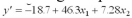 <strong>A multiple regression line was calculated in which was a student's grade point average and was a student's age. The multiple regression line was calculated as . If a student has a grade Point average of 5.9 and is 20 years old, what is the predicted value of ?</strong> A) 387.2 B) 400.1 C) 421.6 D) 615.5