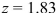 The area to the right of is 0.4256.