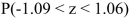 <strong>Find the probability using the standard normal distribution.</strong> A) 0.8410 B) 0.2824 C) 0.7175 D) 0.6744