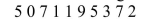 <strong>A researcher is using a random number table to pick between two groups labelled X and Y.Each group is to be chosen with the same probability (0.50).The researcher assigns the odd digits {1, 3, 5, 7, 9} to X And the even digits {2, 4, 6, 8, 0} to Y.The researcher uses this section of a random number table: What is the first choice?</strong> A)X B)Y C)Z