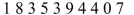 <strong>A series of random digits is used to simulate the correct answers in a simulated multiple-choice quiz. Given that the following ten numbers were picked, how many questions had a correct answer of either A Or E? </strong> A)2 B)3 C)4 D)5