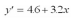 <strong>The equation of a regression line is .What is the intercept of this line?</strong> A)-4.6 B)3.2 C)4.6 D)0