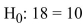 <strong>Is the statement a valid null hypothesis?</strong> A)Yes, this is a statement that compares a parameter to a value B)Yes, this is a statement that compares two parameters C)No, equalities are not permitted in a null hypothesis D)No, there is no parameter contained in this statement