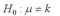 <strong>Which type of null hypothesis is used in the figure below? </strong> A) B) C) D)