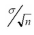As the sample size n increases, the shape of the distribution of the sample means taken with replacement from a population with mean and standard deviation of will approach a normal distribution.This distribution will have a mean of and a standard deviation of . This statement summarizes the __________. ________________________________________
