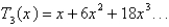 <strong>Find the Taylor polynomial for the function centered at the number . </strong> A) B) C) D) E)