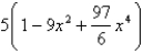 <strong>Use multiplication or division of power series to find the first three nonzero terms in the Maclaurin series for the function. </strong> A) B) C) D) E)