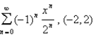 <strong>Find a power series representation for the function and determine the interval of convergence. </strong> A) B) C) D) E)