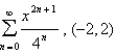 <strong>Find a power series representation for the function and determine the interval of convergence. </strong> A) B) C) D) E)