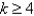 <strong>For which positive integers k is the series convergent?</strong> A) B) C) D) E)