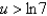 <strong>Find all positive values of u for which the series converges.</strong> A) B) C) D) E)