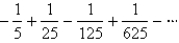 <strong>Determine whether the geometric series converges or diverges. If it converges, find its sum. </strong> A) B) C) D)Diverges